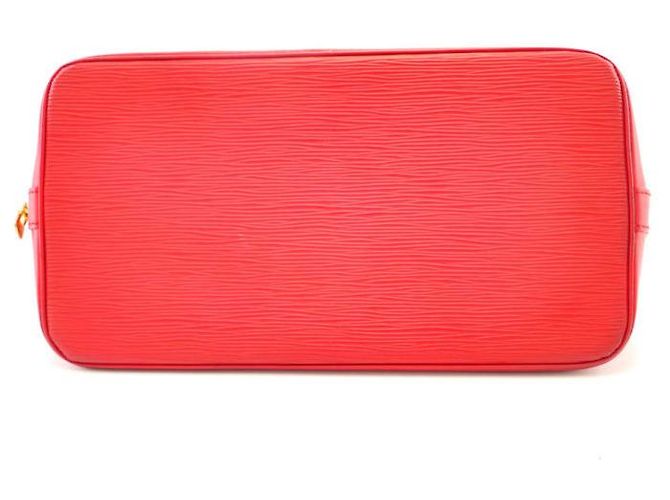 Louis Vuitton Alma en cuero epi rojo - Muy buen estado Roja - vista 10