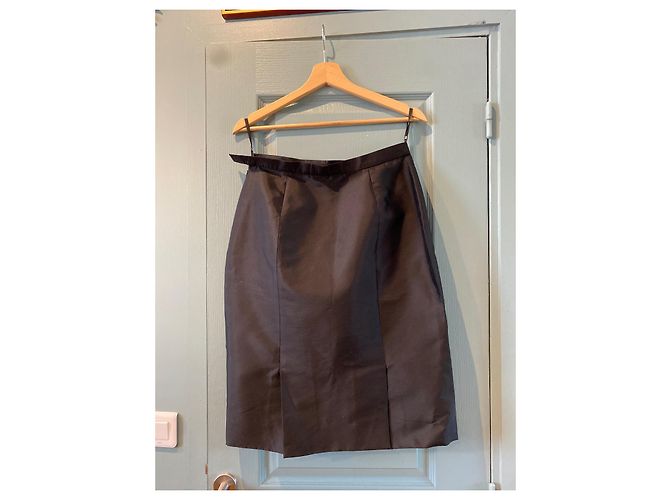 Tailleur en soie Givenchy Noir - vue 5