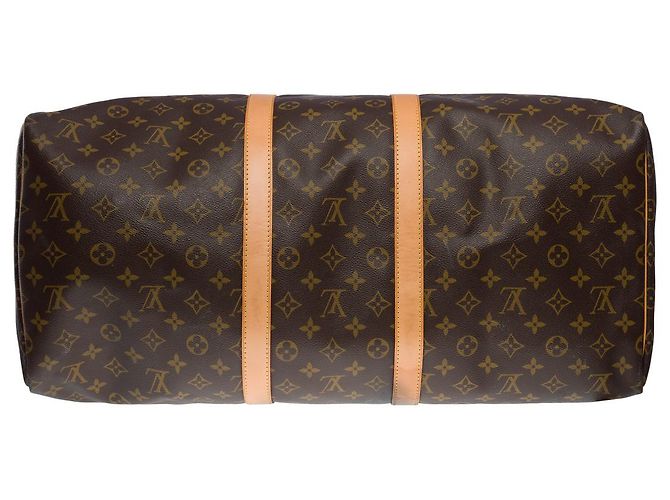 Keepall Bolso LOUIS VUITTON en Lona Marrón - 33355121304 Castaño - vista 5