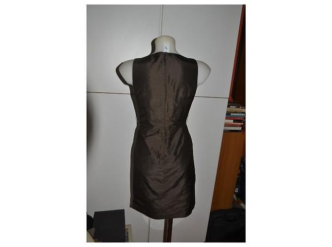 Max & Co Minikleid Dunkelbraun Größe 40 - Ansicht 2