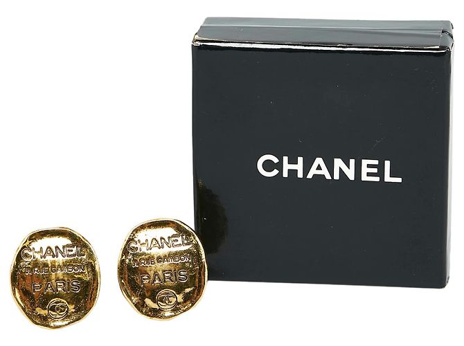 Chanel Gold 31 Orecchini a clip Rue Cambon Paris D'oro - vista 4