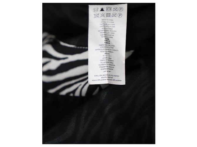 Michael Kors Pussy-Bow Playsuit aus recyceltem Polyester mit Animal-Print - Ansicht 5