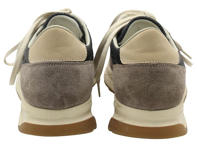 Autre Marque Common Projects Track klassische Low-Top-Sneaker aus grauem Wildleder - Ansicht 6