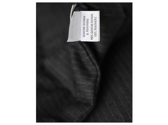 Bufanda acolchada de lana gris Dries Van Noten - Ansicht 5