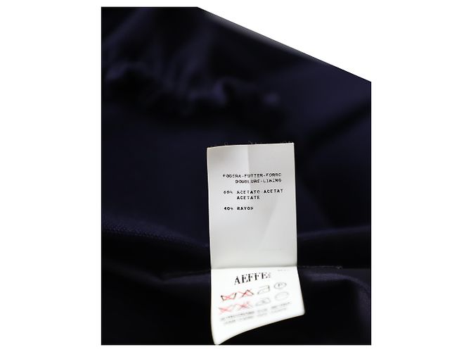 Gonna al ginocchio Alberta Ferretti in lana viola Porpora - vista 5