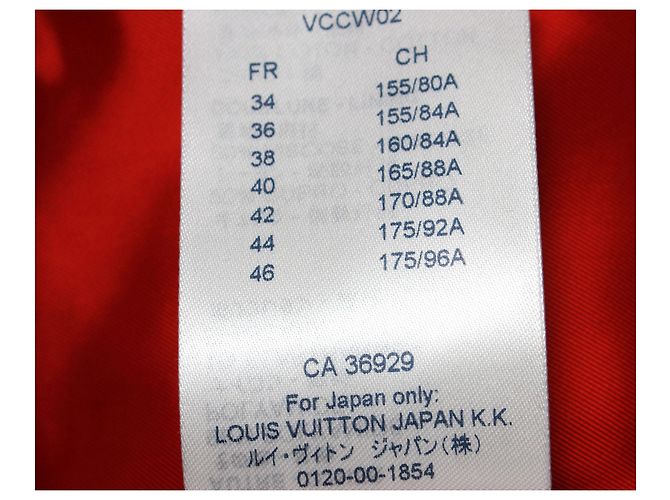 Twist Louis Vuitton LV Monogram Logo Print Cropped Bomber Jacket in Red Cotton - view 6