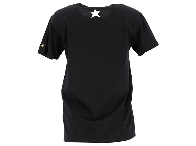 Bella Freud 90Camiseta con Estampado 's en Algodón Negro - vista 3