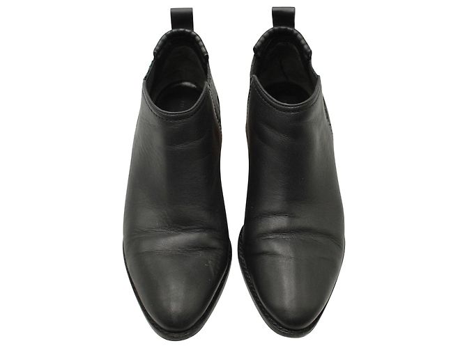 Alexander Wang Kori Ankle Boots in Black Leather - view 2