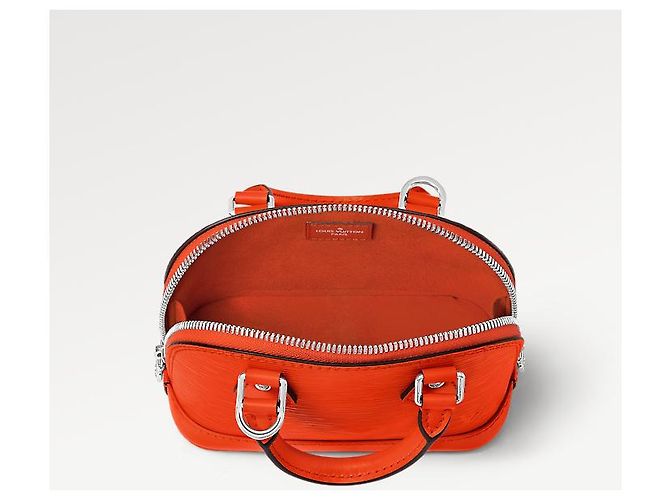 Louis Vuitton LV Alma nano arancione nuovo - vista 3