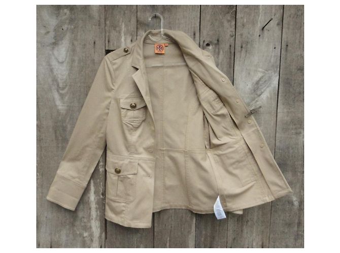 Safarijacke Tory Burch Größe M Beige - Ansicht 5