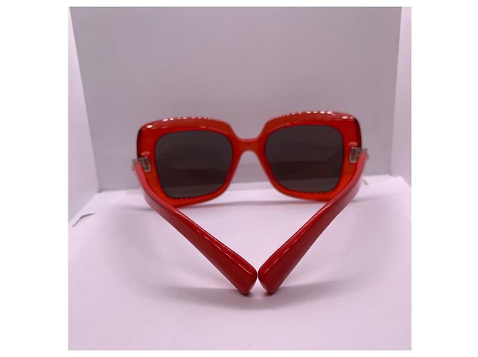Gafas de sol Marc by Marc Jacobs Rojas de Plástico - vista 4