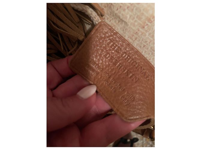 Daino Prada Handtasche aus Pelz in Camel mit Fransen Kamel - Ansicht 10