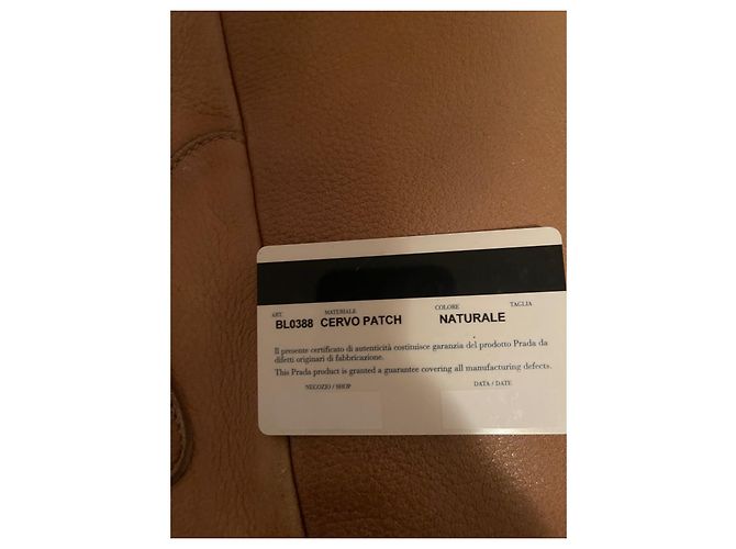 Daino Prada Handtasche aus Pelz in Camel mit Fransen Kamel - Ansicht 11