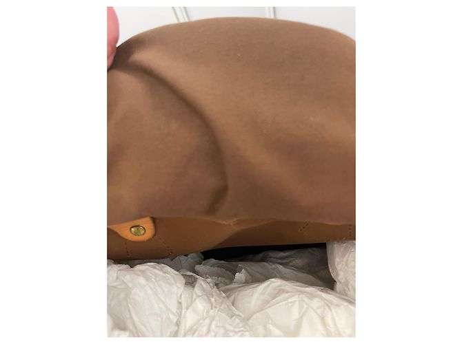 Speedy Louis Vuitton Spidy 40 Trunk Bag Camel Stoff Kamel - Ansicht 11