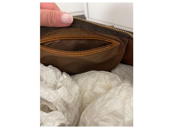 Speedy Louis Vuitton Spidy 40 Trunk Bag Camel Stoff Kamel - Ansicht 9