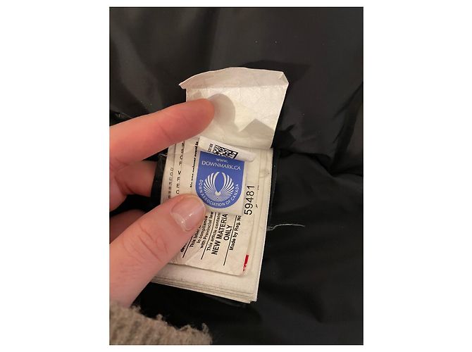 Abrigo Canada Goose Negro Sintético Talla 38 - vista 10