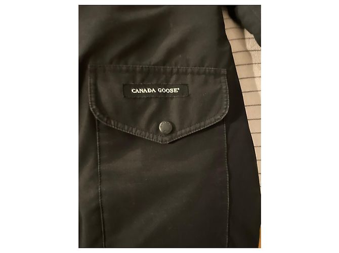 Abrigo Canada Goose Negro Sintético Talla 38 - vista 2