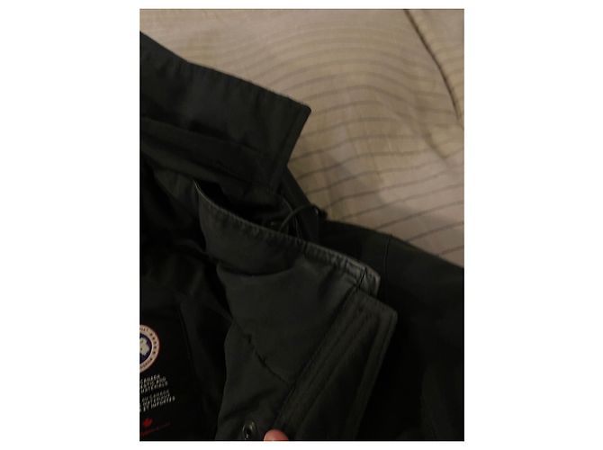 Abrigo Canada Goose Negro Sintético Talla 38 - vista 4