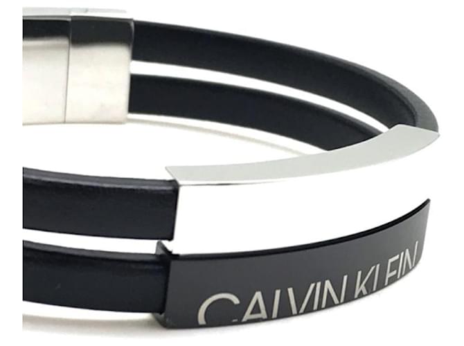 * Bracciale CALVIN KLEIN Nero Argento - vista 2