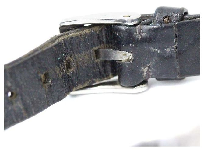* Omega De Ville Damenuhr Schwarz Silber - Ansicht 10