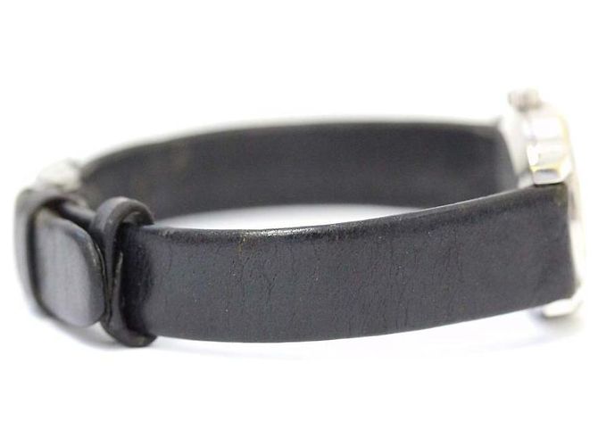 * Omega De Ville Damenuhr Schwarz Silber - Ansicht 7