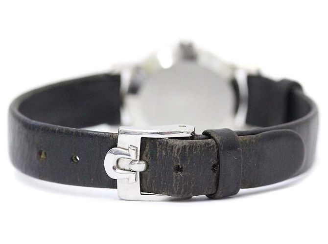 * Omega De Ville Damenuhr Schwarz Silber - Ansicht 8