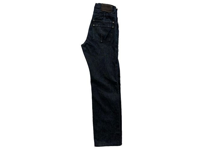 Louis Vuitton Denim blu lavato scuro vintage Blu scuro - vista 3