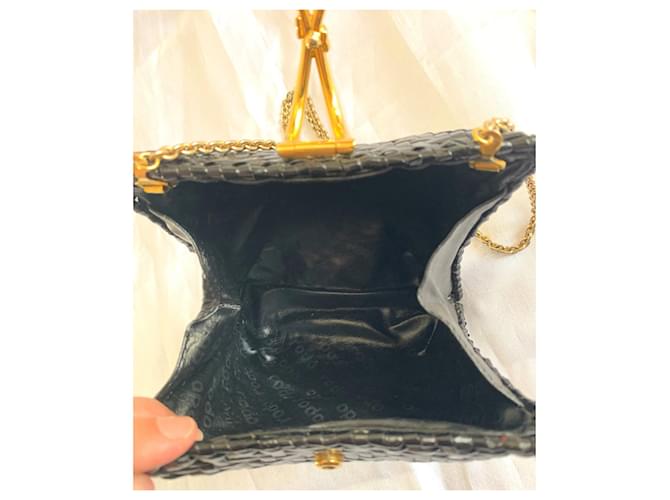 Rodo Borse Nero Gold hardware - vista 4