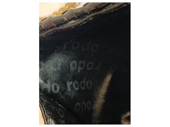 Rodo Borse Nero Gold hardware - vista 5