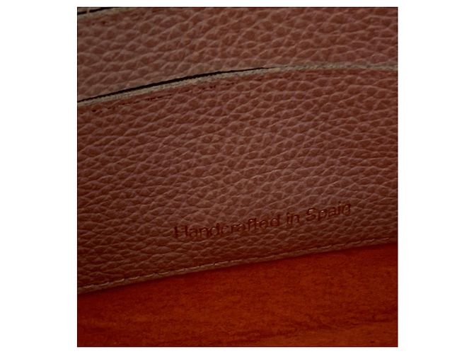 Autre Marque Borsa a tracolla Capulet London Pelle Caviale Beige Oro D'oro - vista 7