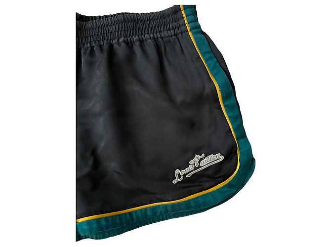 Louis Vuitton Pantaloncini sportivi in viscosa Multicolore - vista 3