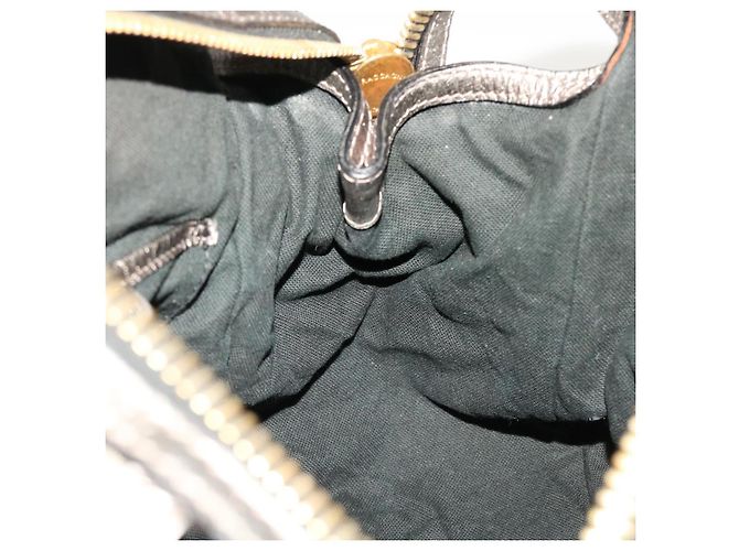 BURBERRY Borsa a Spalla Nova Check Pelle Argento Auth am4544 - vista 19