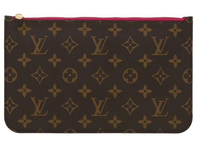 LOUIS VUITTON Monogram Neverfull MM Pouch Accessory Pouch Pivoine LV Auth B270 - vista 13