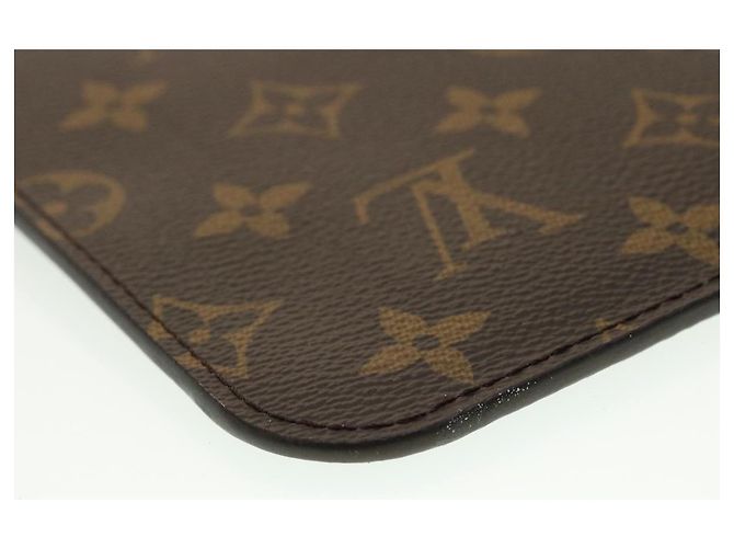 LOUIS VUITTON Monogram Neverfull MM Pouch Accessory Pouch Pivoine LV Auth B270 - vista 16