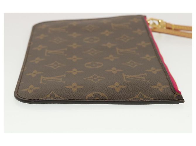 LOUIS VUITTON Monogram Neverfull MM Pouch Accessory Pouch Pivoine LV Auth B270 - vista 3
