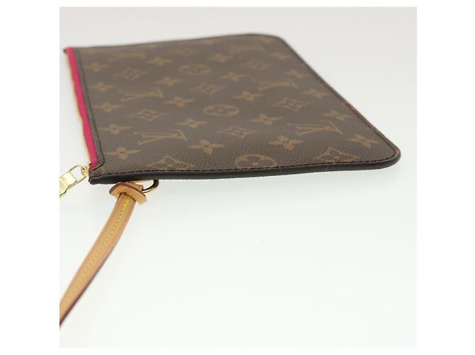 LOUIS VUITTON Monogram Neverfull MM Pouch Accessory Pouch Pivoine LV Auth B270 - vista 4