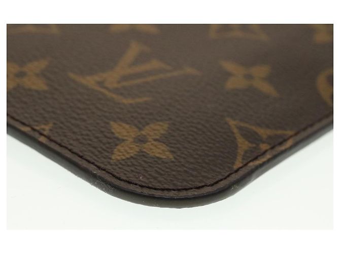 LOUIS VUITTON Monogram Neverfull MM Pouch Accessory Pouch Pivoine LV Auth B270 - vista 8