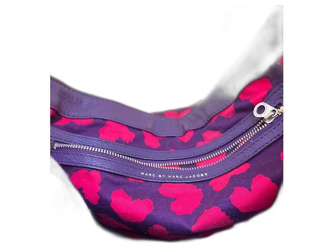 Borsa a mano in pelle Marc by Marc Jacobs Viola Porpora - vista 2