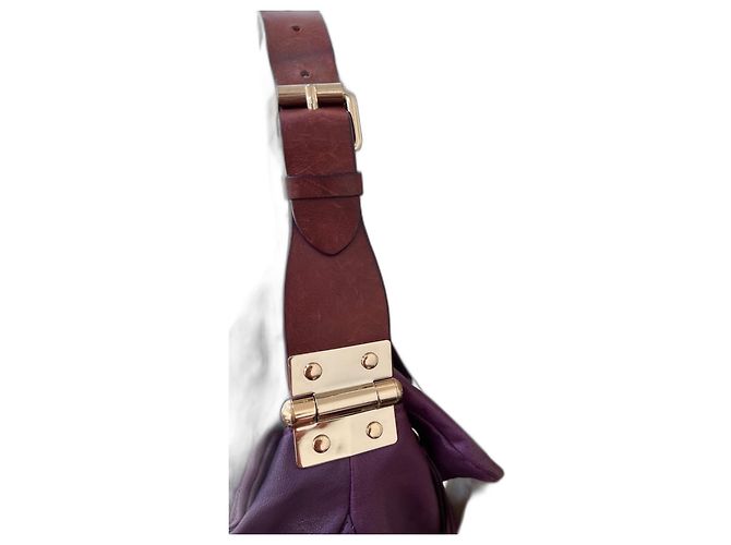Borsa a mano in pelle Marc by Marc Jacobs Viola Porpora - vista 3
