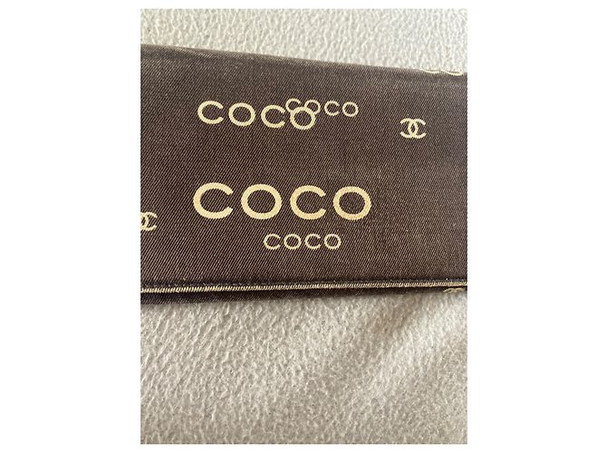Chanel Geldbörse Schwarz Stoff - Ansicht 5