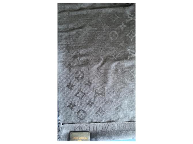 Sciarpa a scialle Louis Vuitton Blu - vista 2