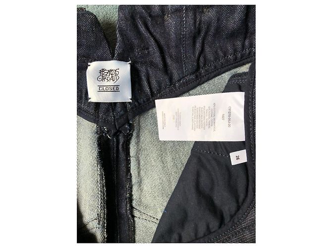 Jeans de Cintura Alta Closed Azul Marino Algodón Talla S - vista 6