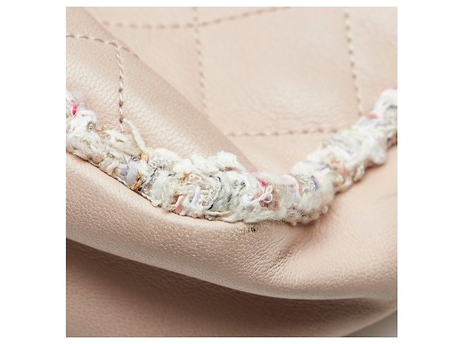 Chanel Pink Elegant Tweed Umhängetasche - Ansicht 9