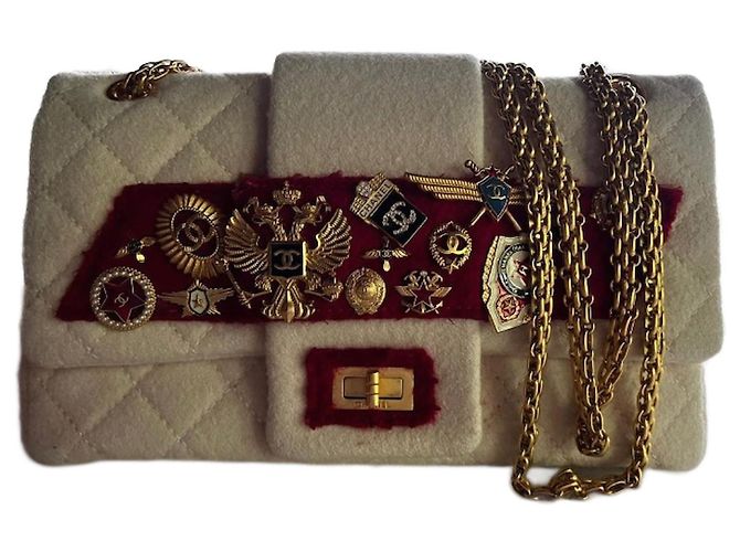 2.55 Chanel parigi moscou romanov Bianco - vista 4