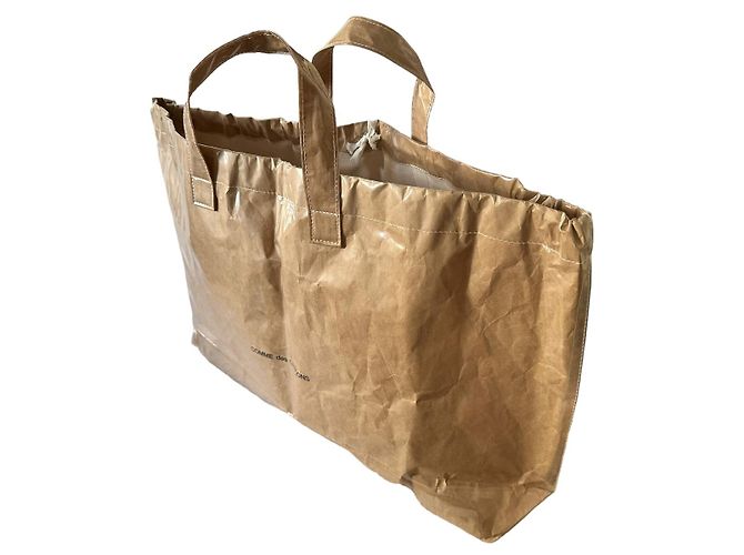 Comme Des Garcons CDG Bolsa Kraft extra grande - vista 10