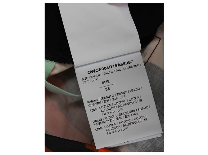 Off White Cargo estampado de camuflaje blanco roto en algodón naranja - vista 6