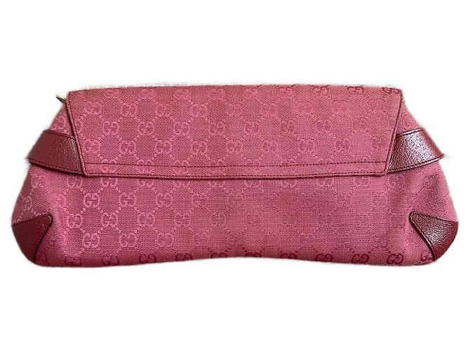Pochette Gucci con catena Horsebit Rosa - vista 2