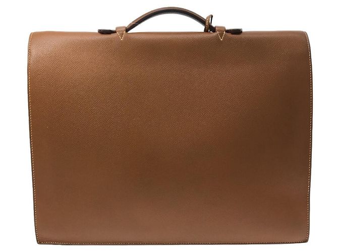 Sac à dépêches Hermès Hermes Sac a Depeches Dorado - vista 2
