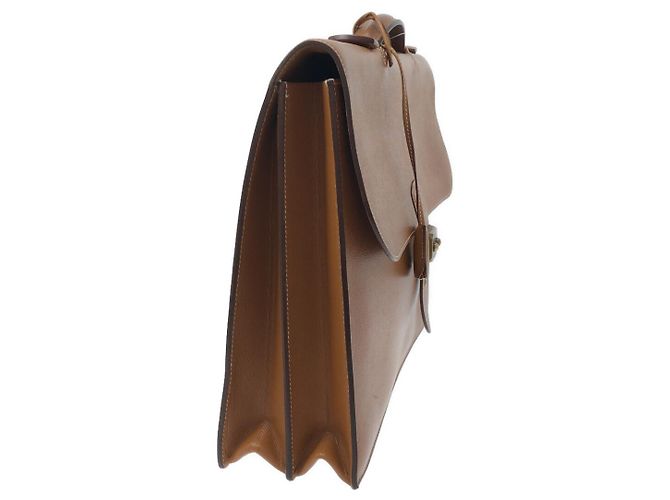 Sac à dépêches Hermès Hermes Sac a Depeches Dorado - vista 4