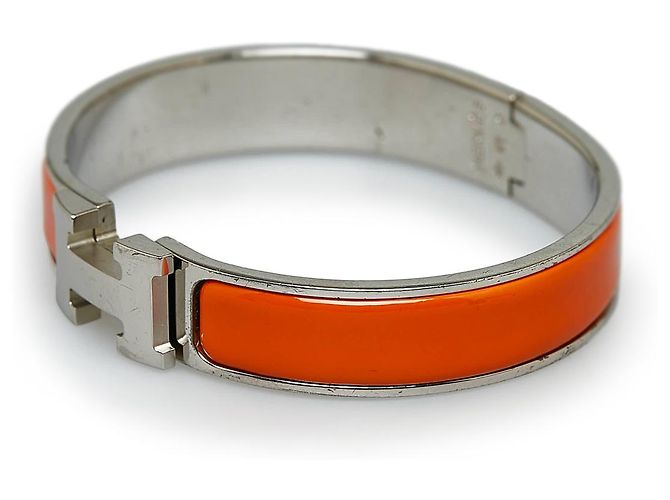 Ring Hermès Pulsera Hermes Silver Clic Clac H Plata - vista 2